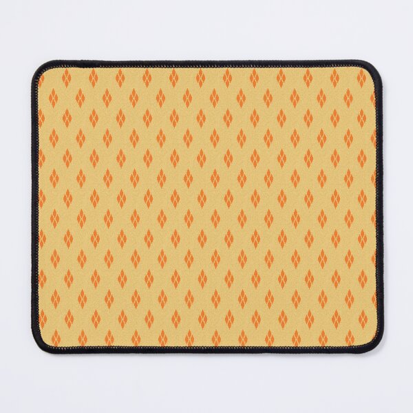 Item preview, Orange Diamonds on a Yellow Background with Texture designed and sold by Hanna McCown.