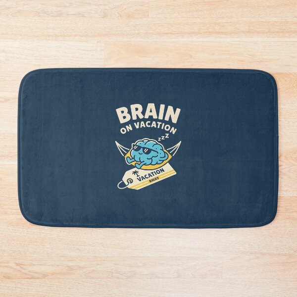 Item preview, Brain On Vacation - Funny Brain Chill Vacation designed and sold by Zazz Lee.