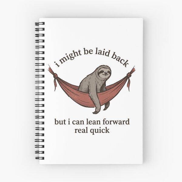 Item preview, Relaxing sloth attitude designed and sold by TimesTwoAngela.
