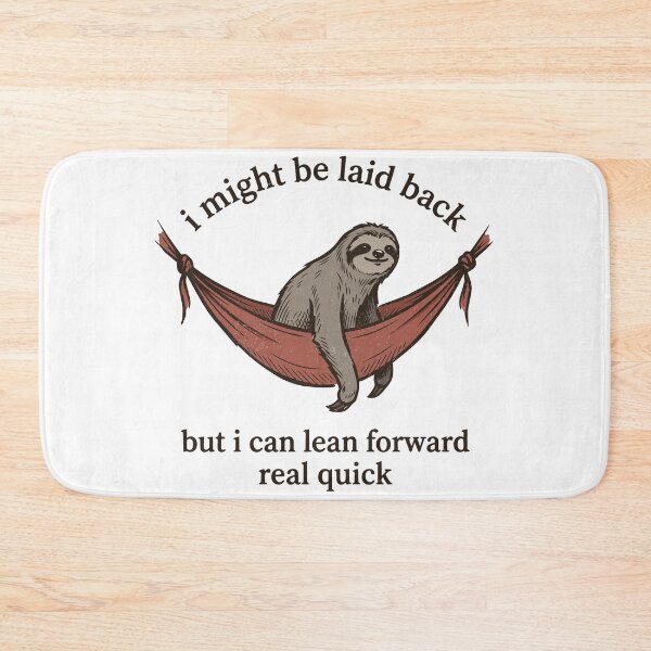 Item preview, Relaxing sloth attitude designed and sold by TimesTwoAngela.