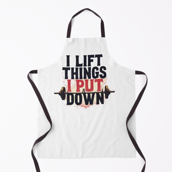 Item preview, I Lift Things I Put Down Funny Gym Workout Fitness Weightlifting Humor T-Shirt designed and sold by Tee-Pulse.