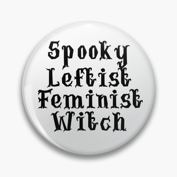 Item preview, Spooky Leftist Feminist Witch  designed and sold by aponwao.