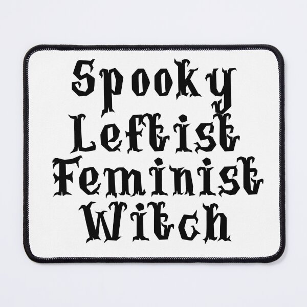 Item preview, Spooky Leftist Feminist Witch designed and sold by aponwao.