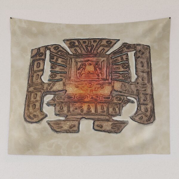 Item preview, Ancient Incan God -  Viracocha designed and sold by NaturePrints.