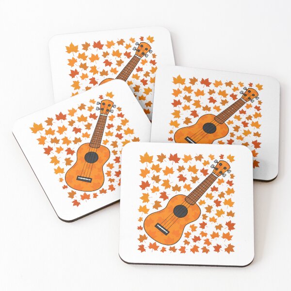 Item preview, Fall Ukulele With Leaves, Uke Player Musician Autumn designed and sold by doodlerob.