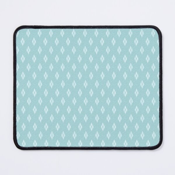 Item preview, White Diamonds on an Aqua Blue Background with Texture designed and sold by Hanna McCown.