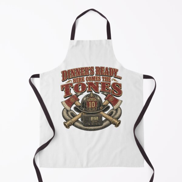 Item preview, Dinner's Ready... Here Comes the Tones Firefighter designed and sold by freshwear design.