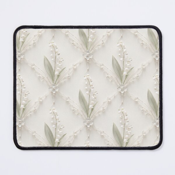 Item preview, Soft Sage Leaf Geometric Diamond Pattern designed and sold by IntelliMindDesigns.