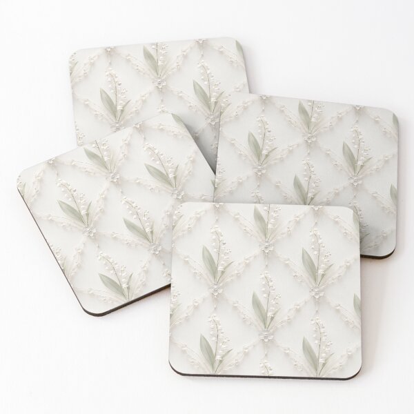 Item preview, Soft Sage Leaf Geometric Diamond Pattern designed and sold by IntelliMindDesigns.