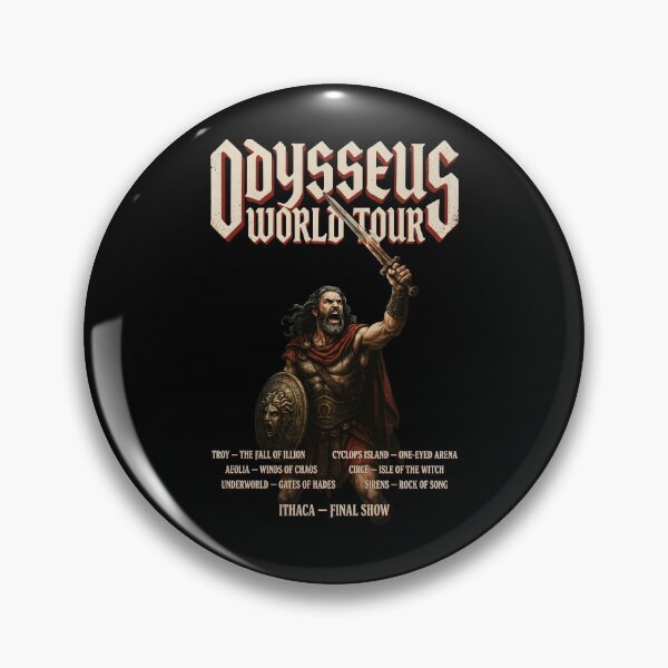 Item preview, Odysseus World Tour Epic Ancient Greek Mythology designed and sold by Redgiant87x.