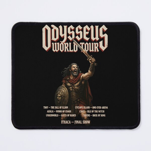 Item preview, Odysseus World Tour Epic Ancient Greek Mythology designed and sold by Redgiant87x.