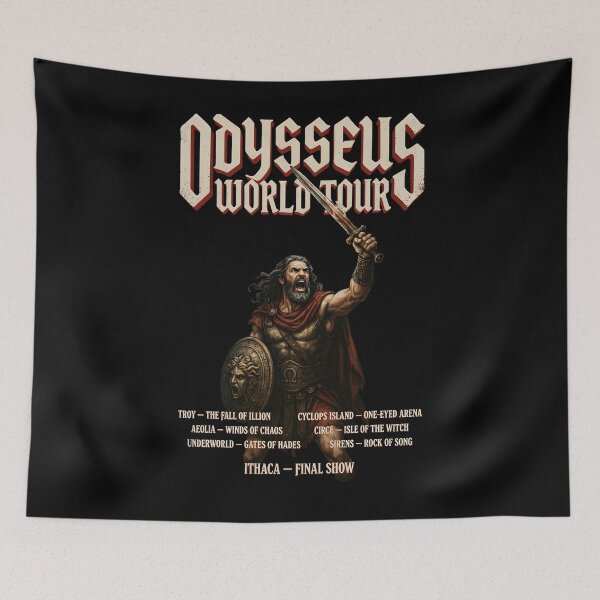 Item preview, Odysseus World Tour Epic Ancient Greek Mythology designed and sold by Redgiant87x.