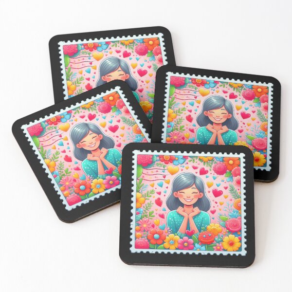 Item preview, Girl Surrounded by Vibrant Flowers designed and sold by Codavid85.