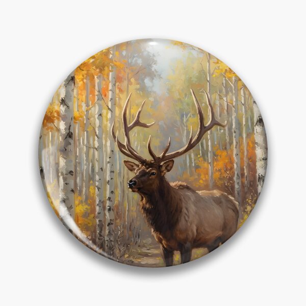 Item preview, Elk In The Aspens  designed and sold by tobyheward.