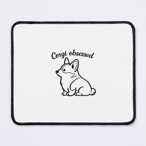 Item preview, Corgi Obsessed Cute Line Art designed and sold by Tee Visions.