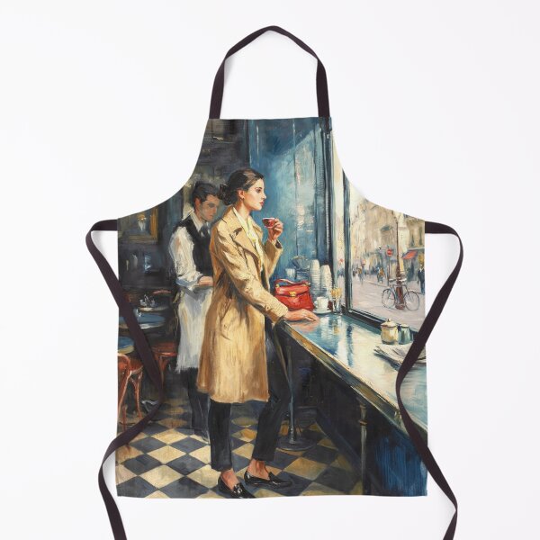 Item preview, French Bistro Cafe – Impressionist Painting designed and sold by CARRAANN.