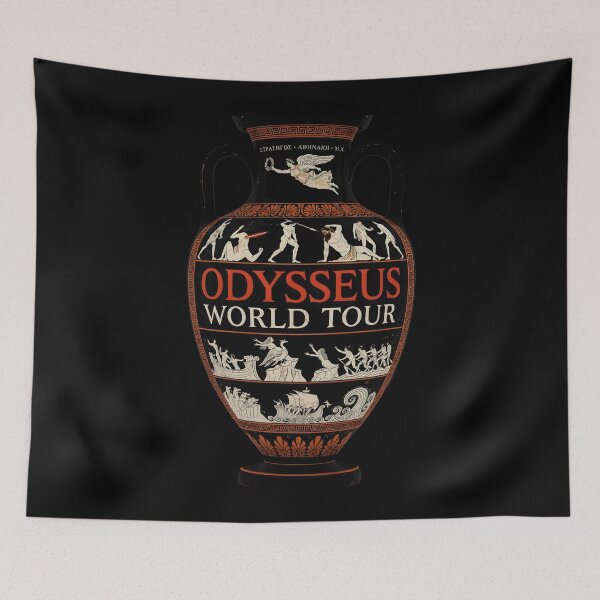 Item preview, Odysseus World Tour Mythology Inspired for Literature Lovers designed and sold by Redgiant87x.