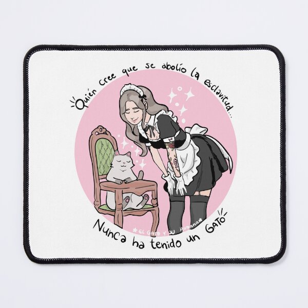 Item preview, Anyone who thinks slavery has been abolished has never owned a cat. designed and sold by elgatoysuhumana.