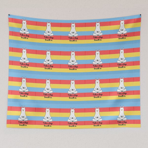 Item preview, Meditation Llama designed and sold by Creer0.