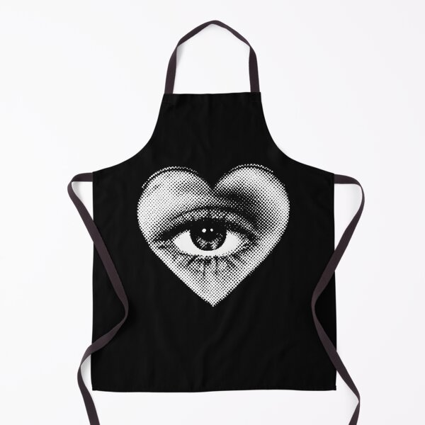 Item preview, Halftone Eye Heart Gothic Vintage Vibe designed and sold by HexRelic.
