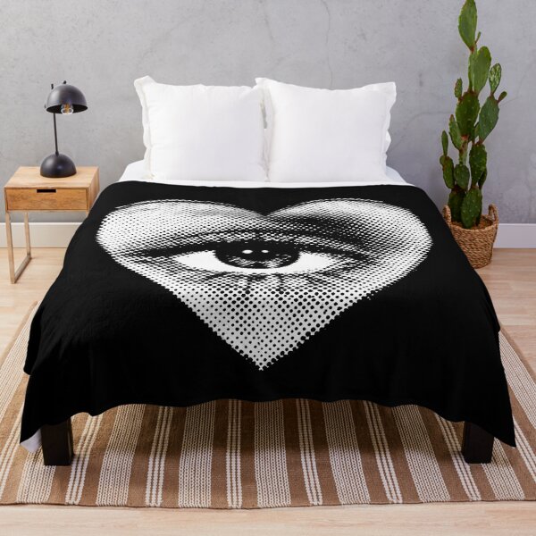 Item preview, Halftone Eye Heart Gothic Vintage Vibe designed and sold by HexRelic.