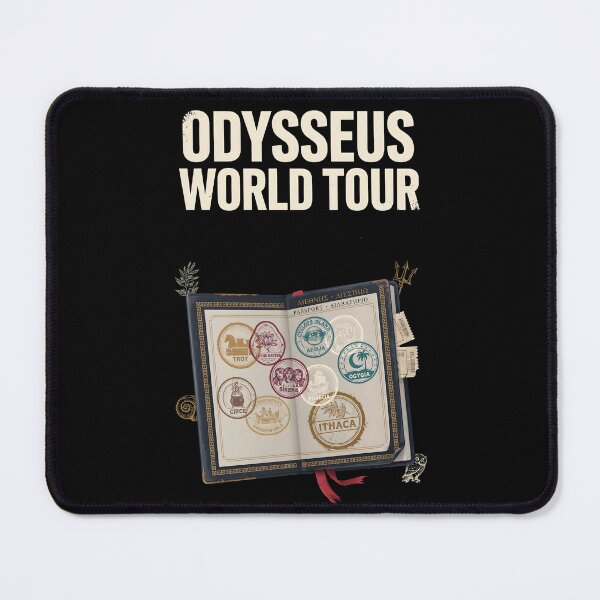 Item preview, Odysseus World Tour Classic Ancient Greek Epic Humor designed and sold by Redgiant87x.