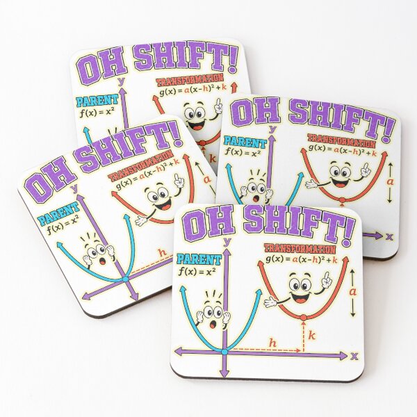 Item preview, Oh Shift Quadratic Functions designed and sold by ForestaMath.