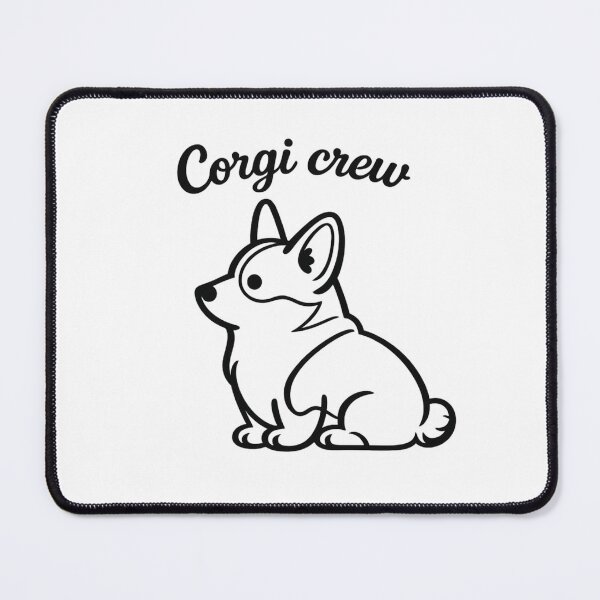 Item preview, Corgi Crew Minimal Line Art designed and sold by Tee Visions.