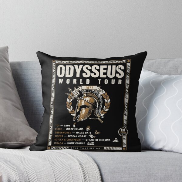 Item preview, Odysseus World Tour Funny Greek Mythology Travel Style designed and sold by Redgiant87x.