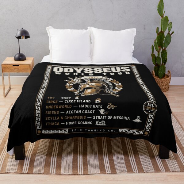 Item preview, Odysseus World Tour Funny Greek Mythology Travel Style designed and sold by Redgiant87x.