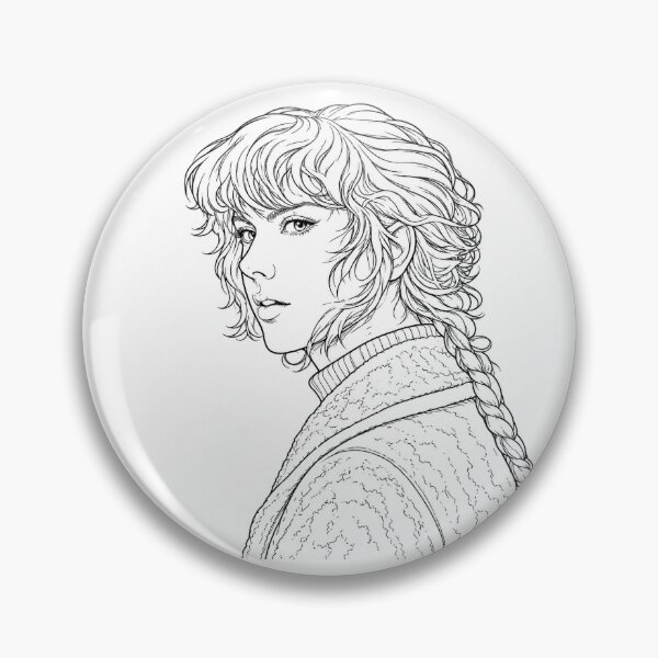 Item preview, Anime Girl Line Art Portrait | Cute Manga Coloring Page | Black and White Illustration designed and sold by Ghostlycats2026.