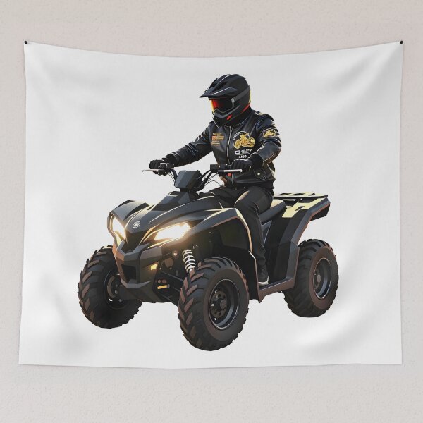 Item preview, ATV Adventure Club | Retro Off-Road Vintage T-Shirt Design designed and sold by Spirit of Siam.