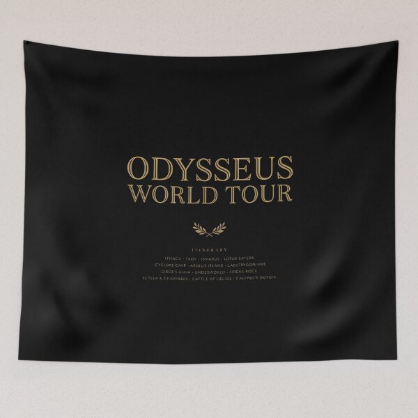 Item preview, Odysseus World Tour Homer Inspired Ancient Greek Literature designed and sold by Redgiant87x.