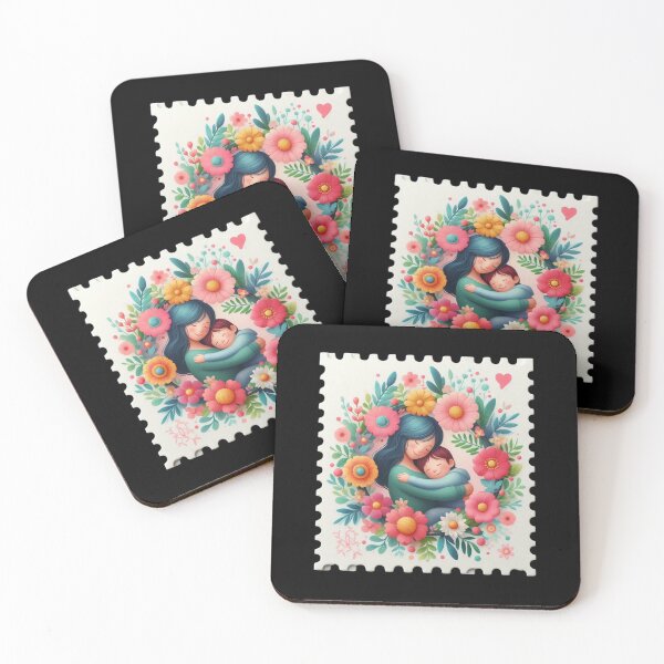 Item preview, Mother Embracing Child Amidst Flowers designed and sold by Codavid85.