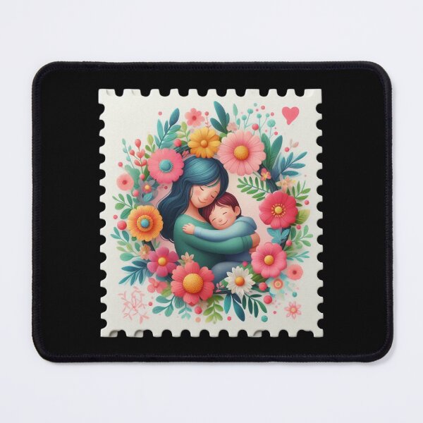 Item preview, Mother Embracing Child Amidst Flowers designed and sold by Codavid85.