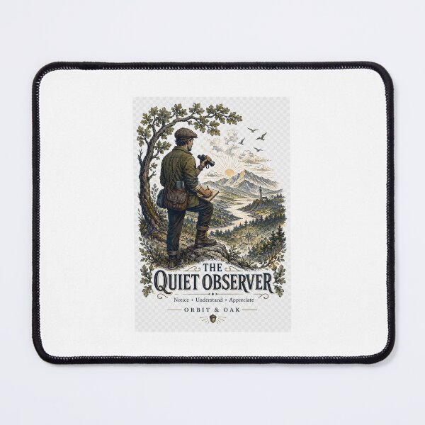 Item preview, The Quiet Observer designed and sold by OrbitOak.
