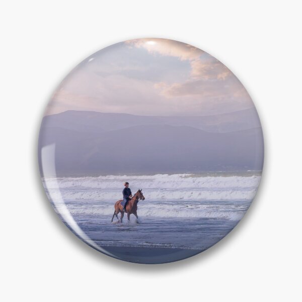 Item preview, Horseback Rider at Inch Beach designed and sold by Alex Preiss.