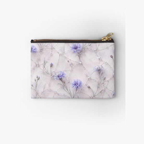 Item preview, Soft Purple Cornflower Wildflower Pattern designed and sold by IntelliMindDesigns.
