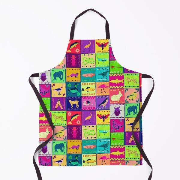 Item preview, Colorful Animal Patchwork Pattern designed and sold by darametzgerart.