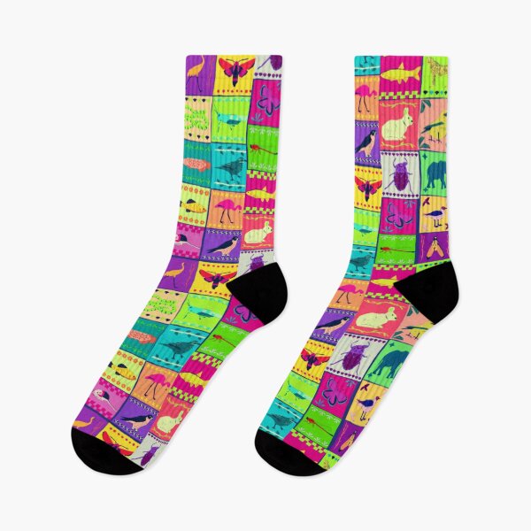 Item preview, Colorful Animal Patchwork Pattern  designed and sold by darametzgerart.