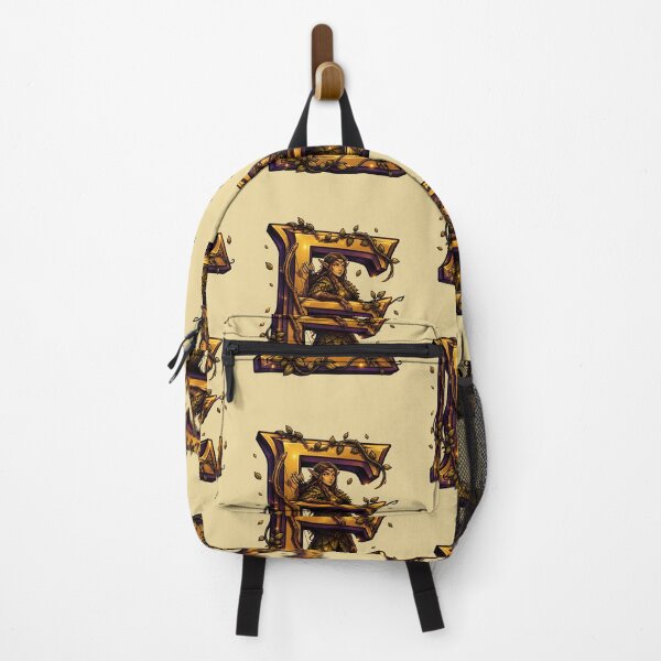 Item preview, Letter E Elf Initial Art | Fantasy Alphabet Design designed and sold by VectorJoy.