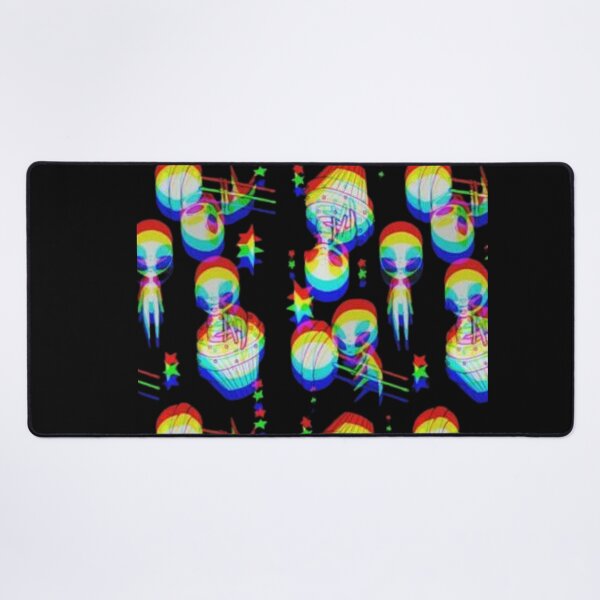 Item preview, Rainbow Alien Space Pattern designed and sold by MIAMwits.