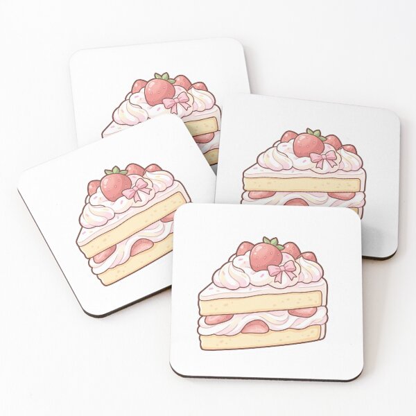 Item preview, Would you share a strawberry cake with me? designed and sold by SoraPetals.