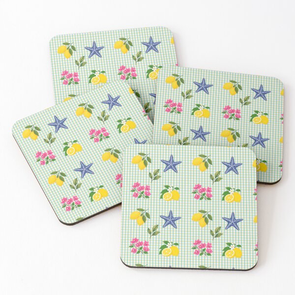 Item preview, Inspired by Menton, turquoise and yellow background designed and sold by NoEscusesTraveller .