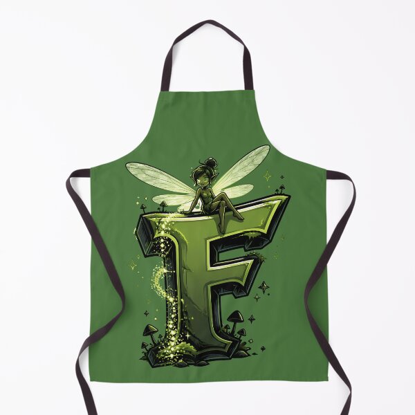 Item preview, Letter F Fairy Initial Art | Fairycore Alphabet Design designed and sold by VectorJoy.