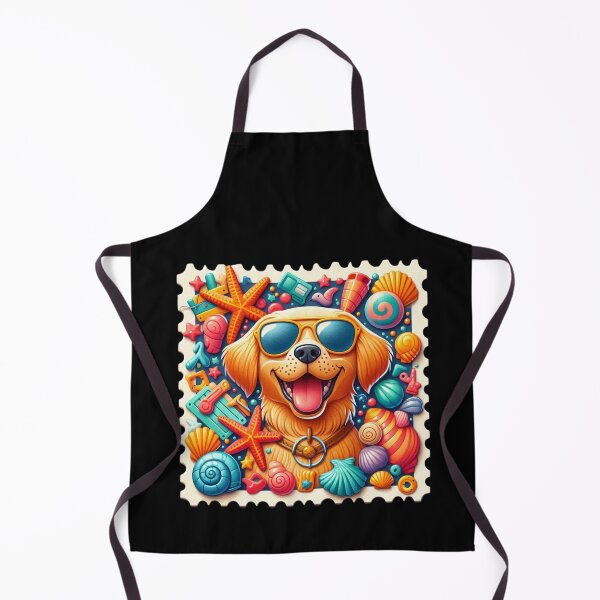 Item preview, Summer Beach Dog with Sunglasses designed and sold by Codavid85.