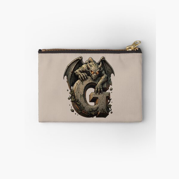 Item preview, Letter G Gargoyle Initial Art | Gothic Alphabet Design designed and sold by VectorJoy.