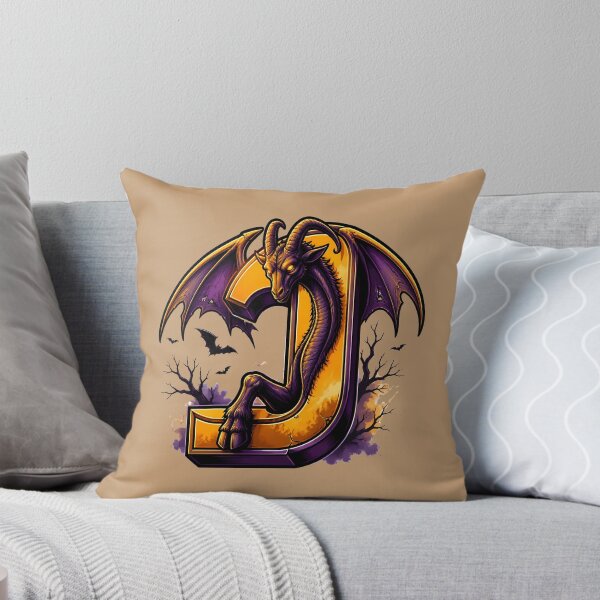 Item preview, Letter J Jersey Devil Initial Art | Cryptid Alphabet Design designed and sold by VectorJoy.