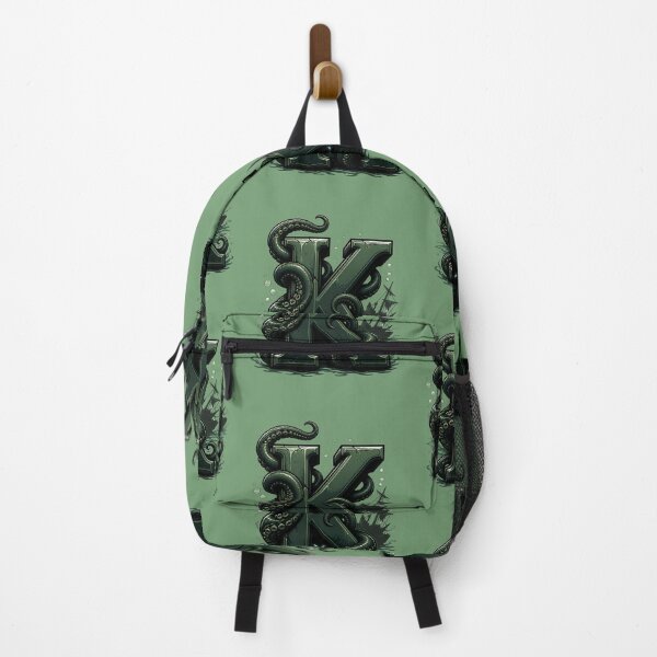 Item preview, Letter K Kraken Initial Art | Mythical Sea Monster Alphabet Design designed and sold by VectorJoy.