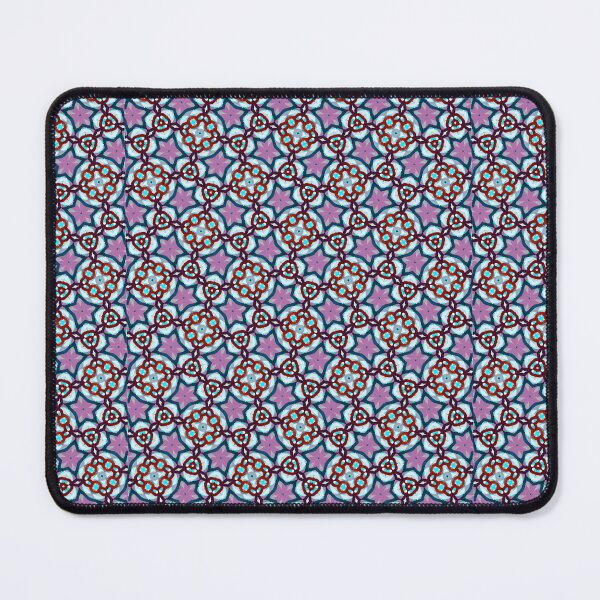 Item preview, MITOCHONDRIA! MANDALA NEO DAISY CHAIN SURFER Plum Blue Red Gray Psychedelic Groovy Corporate Office Party SACRED GEOMETRY MATH Fun Doodles College Dorm Decor designed and sold by Spinning Plates 360.